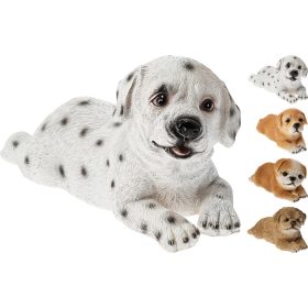 Fekvő kutya figura 4 féle választható/ db 