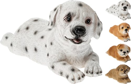 Fekvő kutya figura 4 féle választható/ db 