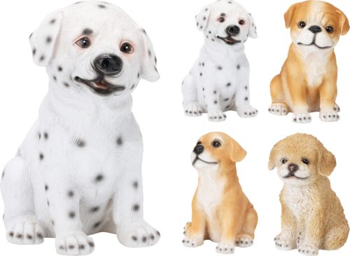 Ülő kutyafigura 4 féle választható / db 