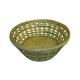 Bambusz kosár 3 soros zöld