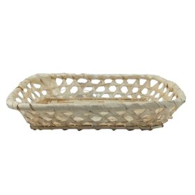 Bambusz kosár tégla  25x16cm
