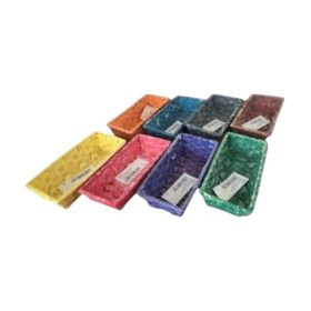 Bambusz kosár téglalap alakú több színben választható