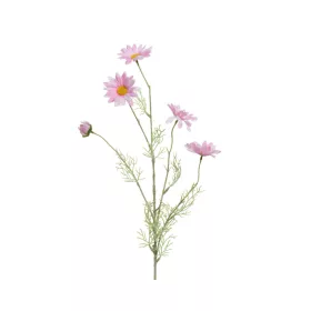   Élethű selyemvirág margaréta rózsaszín - 19cm x 7cm x 78cm