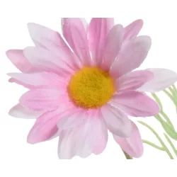   Élethű selyemvirág margaréta rózsaszín - 19cm x 7cm x 78cm