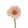 Selyem szálas gerbera barack 10x50cm