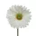 Selyem szálas gerbera fehér 50cm