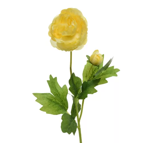 Selyem szálas boglárka sárga  57cm