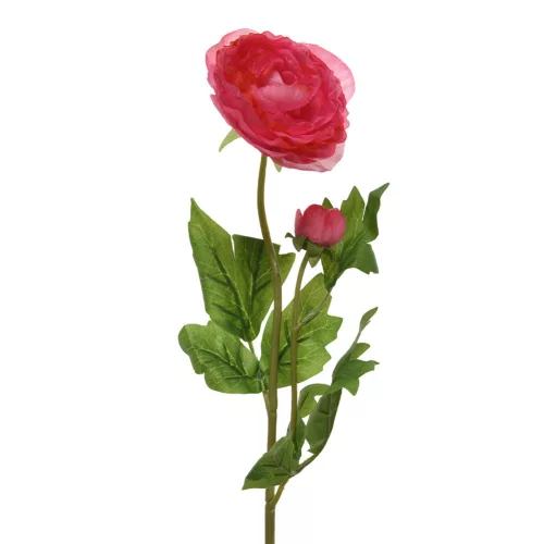 Selyem szálas boglárka  erős rózsaszín 57cm
