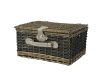 Fonott piknik szett  barna 40x28x20 cm
