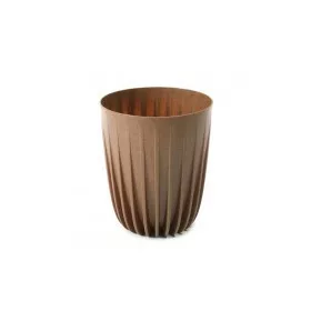   Kaspó "MIRA ECO"átm:14,5cm M:17,2cm, NATURAL WOOD 1,5L