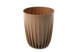 Kaspó "MIRA ECO"átm:19cm M:22,6cm, NATURAL WOOD 2,4L