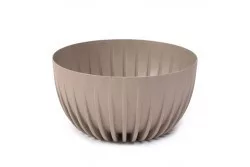 Kaspó "MIRA ECO"átm:29,8cm M:15,6cm, NATURAL WOOD 6,3L