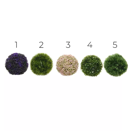 Buxus gömbök 5 féle kicsi, választható/db