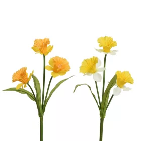   Selyem szálas nárcisz 3 fejjel 60cm 2 féle színben,
választható