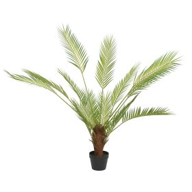 Élethű cserepes műnövény robbelini pálma 90x150cm