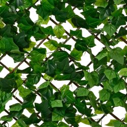   Dekoratív zöldfal kerítés – műnövény panel 180×90 cm