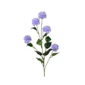 Élethű szálas búzavirág 5 fejjel lila 82 cm