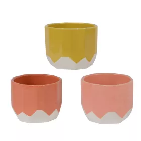   Kerámia mázas kaspó 10,7x8,7 cm 3 féle színben választható/db 