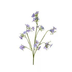 Élethű mini virág szálas 67 cm lila