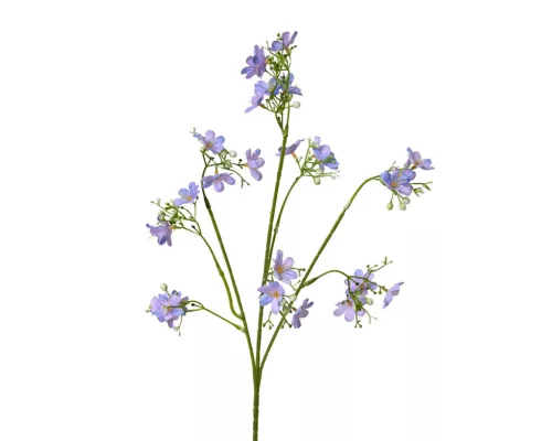 Élethű mini virág szálas 67 cm lila
