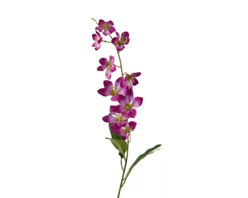 Élethű szálas orchidea 78x5x5 cm lila