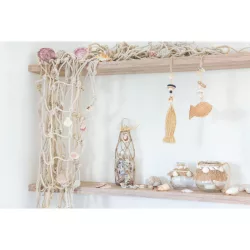 Kagyló dekoráció hálós kivitel 3 féle válaszható/db 