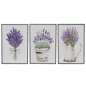   Falikép MDF keretben levendula csokor 2,8x40x50 cm 3 féle választható/db
