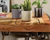 Fényes kerámia kaspó  13x12,5 cm világosszürke