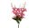 Élethű lilom csokor  pink 14x14x55 cm 