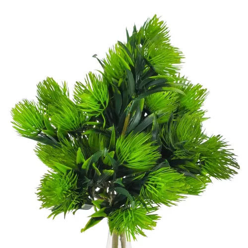 Protea csokor sötétzöld 32cm