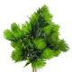 Protea csokor sötétzöld 32cm