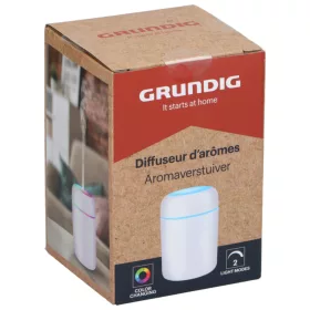 Aroma diffuser LED 2 mód 7,5x7,5x12cm 300ml Grundig
