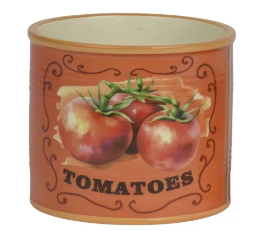 Kerámia kaspó TOMATOES, nagy méretű