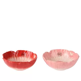 Fényes dekoratív mákvirág mintázatú tál 12x5 cm 
