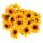 Napraforgó virágfej 3,5cm 20db/cs