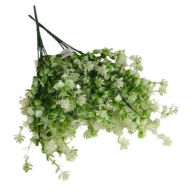 Gömbvirág csokor fehér 34cm