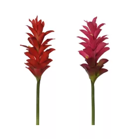   Élethű mű ginger virág dekor ág (piros és rózsaszín) 75 cm 2 féle válaszható/db