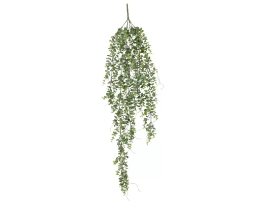 Élethű mű eukaliptusz függőbokor zöld színben 98 cm