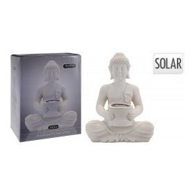 Buddha solar polystone anyagból