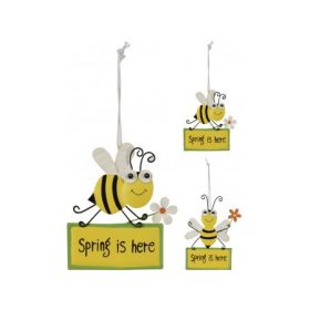 Dekorációs tábla Méhecskés 11cm