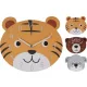 Falióra állat mintás 3 féle  ( tigris koala, maci)