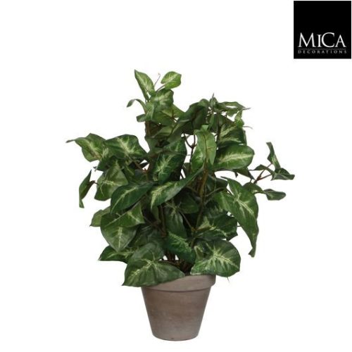 Élethű  Syngonium műnövény kaspóban 35 cm