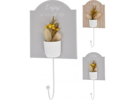 Akasztó virággal 2 féle virág 1 férőhelyes