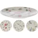 Desszertes tányér 20cm porcelán  3 féle minta