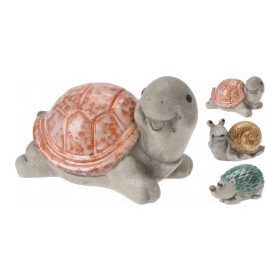 Állatos szobor 19cm  (teknős , csiga, sün )