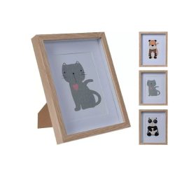 Képkeret 3 féle állatos22.5x27,8cm