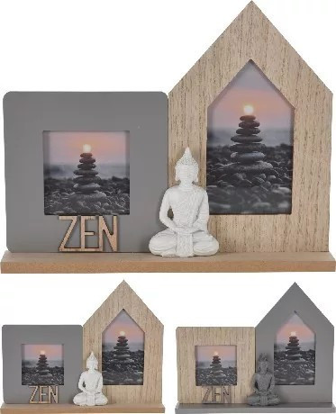 Képkeret buddhával ( két keret)