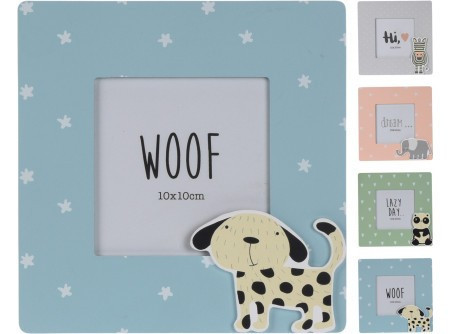 Képkeret 17x17cm 4 féle minta