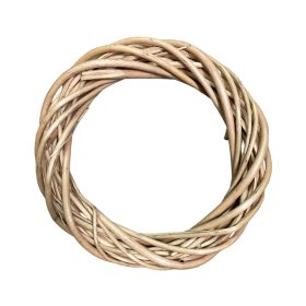 Koszorúalap vessző natúr 30 cm