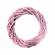 Koszorú alap vessző 30 cm pink